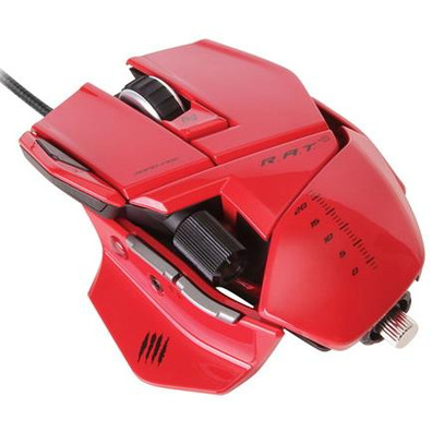 Ratón Saitek Cyborg Rat 5 Rojo