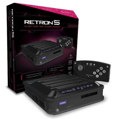 Consola Retron 5 Negra + Mando Bluetooth