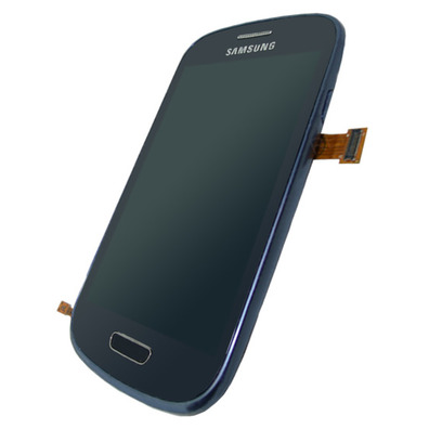Pantalla completa Samsung Galaxy S III Mini Azul