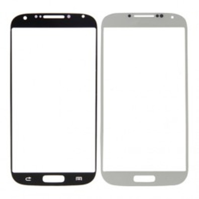 Cristal frontal para Samsung Galaxy S4 Mini i9190 Negro