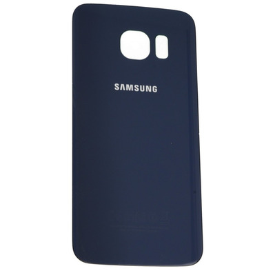 Repuesto tapa de batería con adhesivo Samsung Galaxy S6 Edge+ Azul Oscuro