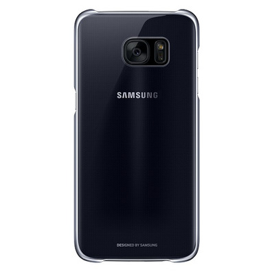 Carcasa Clear Cover Negra Samsung Galaxy S7 Edge