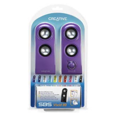 Altavoces SBS Vivid 80 Violeta