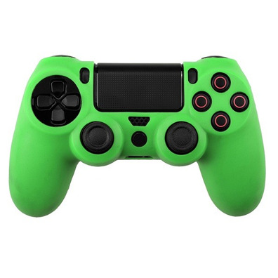 Funda de silicona para Dualshock 4 Verde