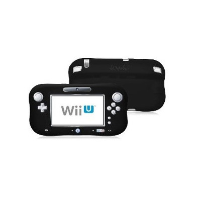 Funda de silicona para Wii U Negra