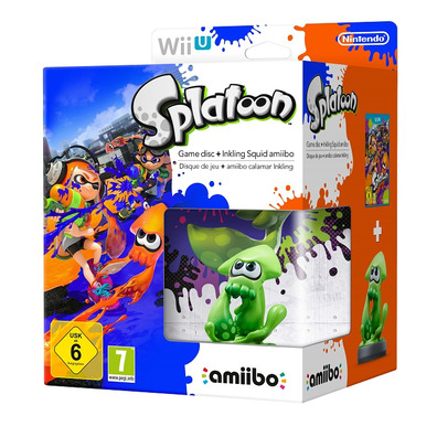Splatoon + Amiibo Calamar Wii U
