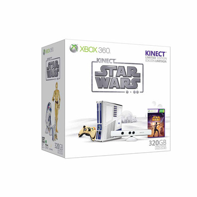 Xbox 360 320 GB + Kinect + Star Wars (Edic. Limitada)