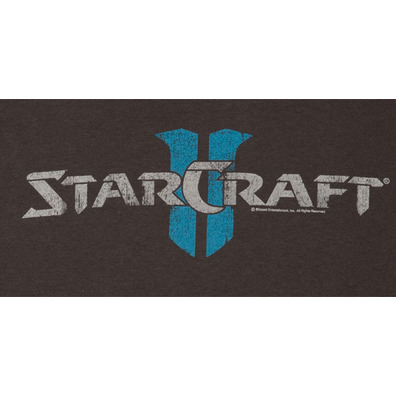 Camiseta Starcraft II Vintage Logo