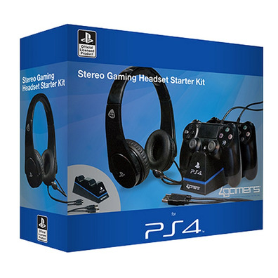 Stereo Gaming Headset Starter Kit PS4