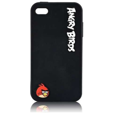 Carcasa Angry Birds  Negra Premium iPhone 4/iPhone 4S