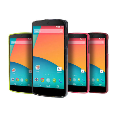 Carcasa TPU para LG Google Nexus 5 Rojo