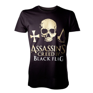 Camiseta Assassin's Creed IV - Golden Logo XL