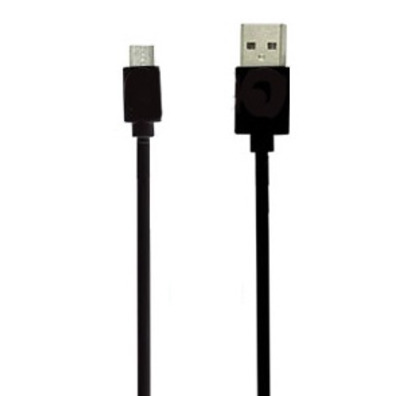 Cable de recarga USB-MicroUSB Universal Negro