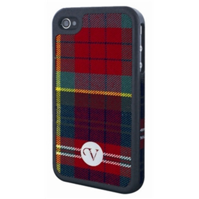 Carcasa iPhone 4/4S Tela escocesa Vellutto