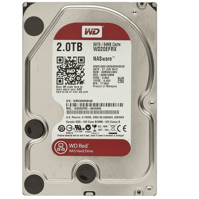 Western Digital Red 2 TB WD20EFRX para NAS