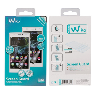 Set 2 Protectores Wiko Ridge 4G