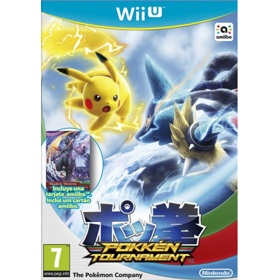 Pokken Tournament + Tarjeta Amiibo Shadow Mewtwo Wii U