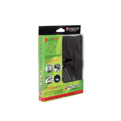 Funda de cuero para eBook Leather Case 60 Negra