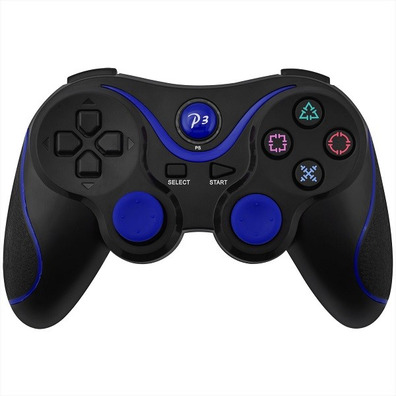 Mando Compatible X-Shock 3 para PS3 Púrpura