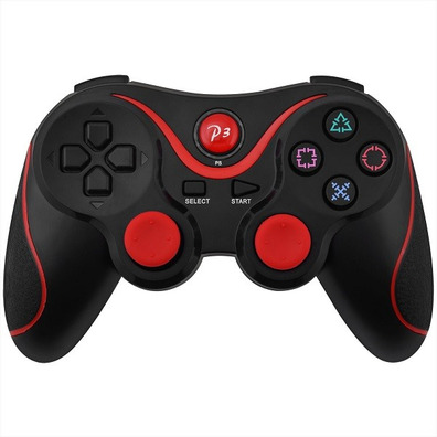 Mando Compatible X-Shock 3 para PS3 Púrpura