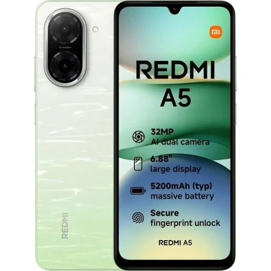 Xiaomi Redmi A5 Verde 3GB/64GB - Móvil Smartphone