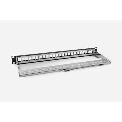 Patch Panel Monolyth 19'' 24 Port CAT6 UTP Keystone
