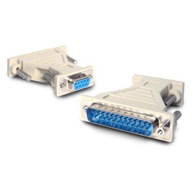 ADAPTER DB9F TO DB25M