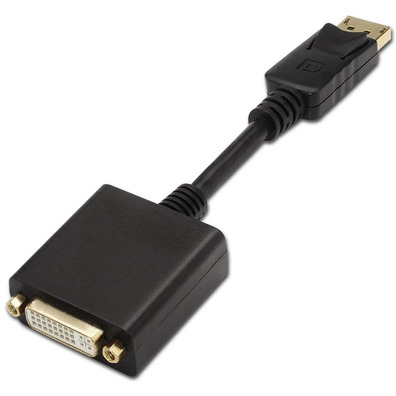 Adaptador Aisens A125-0133 Displayport(M) a DVI(H)