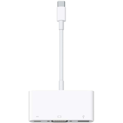 Adaptador Apple MJ1L2ZM/A de USB Tipo C a VGA para MacBook