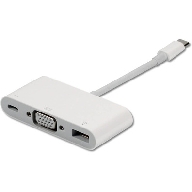 Adaptador Apple MJ1L2ZM/A de USB Tipo C a VGA para MacBook