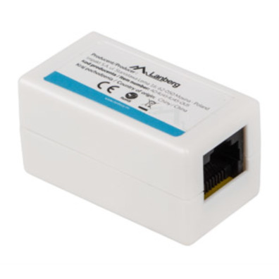 Caja de empalme Lanberg RJ45 hembra/hembra Cat6
