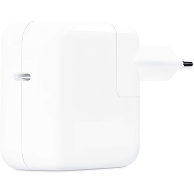 Adaptador de corriente Apple USB Tipo C 30W iPhone/iPad/MacBook Air 13"