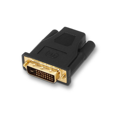 ADAPTADOR DVI A HDMI 24+1/M-HDMI A/H NEGRO NANOCABLE - DVI Macho - HDMI Hembra