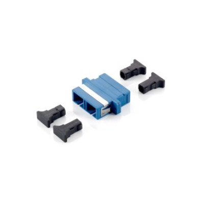 Adaptador Fibra Óptica SC Duplex Monomodo Pack 12u - Marca EQUIP