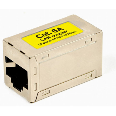 Gembird - NCA-LC6S-01 cambiador de género para cable RJ-45 Beige