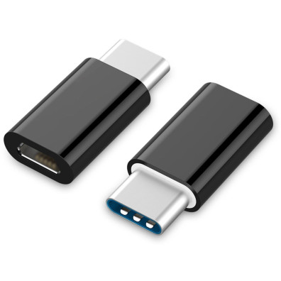 Gembird A-usb2-cmmf-01 Usb Tipo C Micro Usb Negro Adaptador