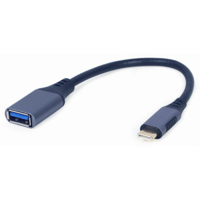 Adaptador; Cablexpert; USB 3.0; 0,15m; negro; 5Gbps