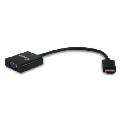 ADAPTADOR HDMI a VGA con Audio Jack 3.5" - EQUIP modelo 11903607