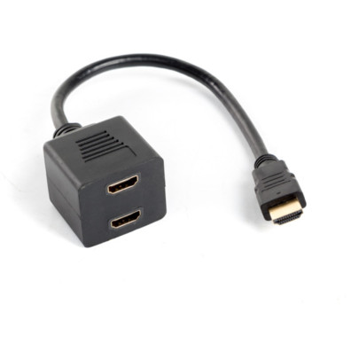 ADAPTADOR LANBERG HDMI MACHO/HDMI HEMBRA X2 SPLITTER 20CM
