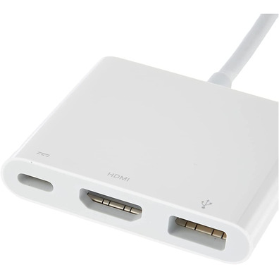 Adaptador Multipuerto Apple MUF82ZM USB-C a HDMI/USB 2.0