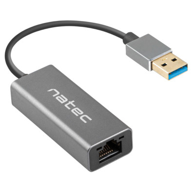 ADAPTADOR NATEC CRICKET USB 3.0 A ETHERNET RJ45 1GB