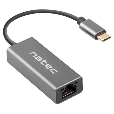 HUB Natec Cricket Adaptador de Red Ethernet USB-C 3.1