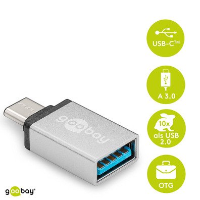 Adaptador OTG USB(C) 3.0 a USB(A) 3.0 Goodbay