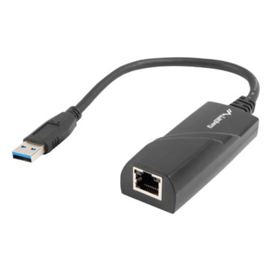ADAPTADOR RED LANBERG USB 3.0 A ETHERNET RJ45 GIGABIT
