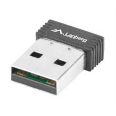 Tarjeta De Red Usb Nano N150 Con 1 Antena Interna Nc-0150-wi