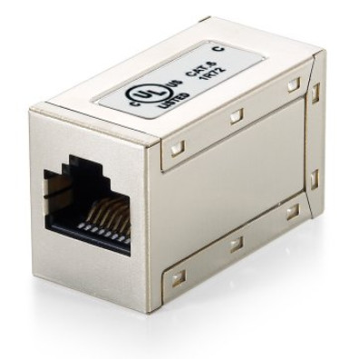 ADAPTADOR RJ45 CAT.6 EQUIP HEMBRA HEMBRA APANTALLADO PREMIUM