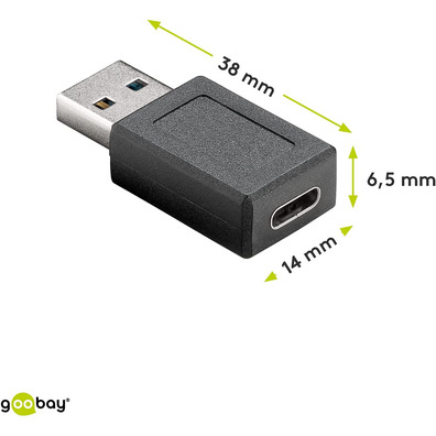 Adaptador USB(A) 3.0 a USB(C) 3.0 Goodbay