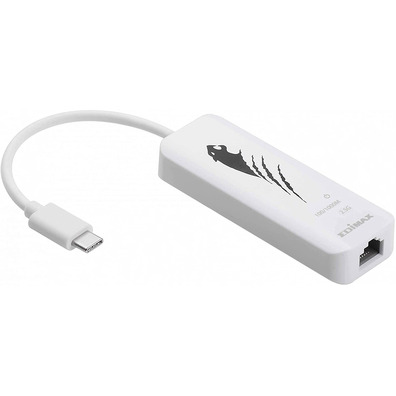 Adaptador USB-C a RJ45 Ethernet GBIT Edimax EU-4307