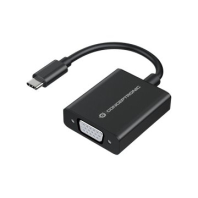 ADAPTADOR USB-C CONCEPTRONIC 1xVGA HEMBRA 1080P - Compra Online