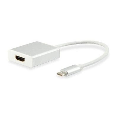 ADAPTADOR USB-C a HDMI 4K Hembra 0,15M - Marca EQUIP 133452